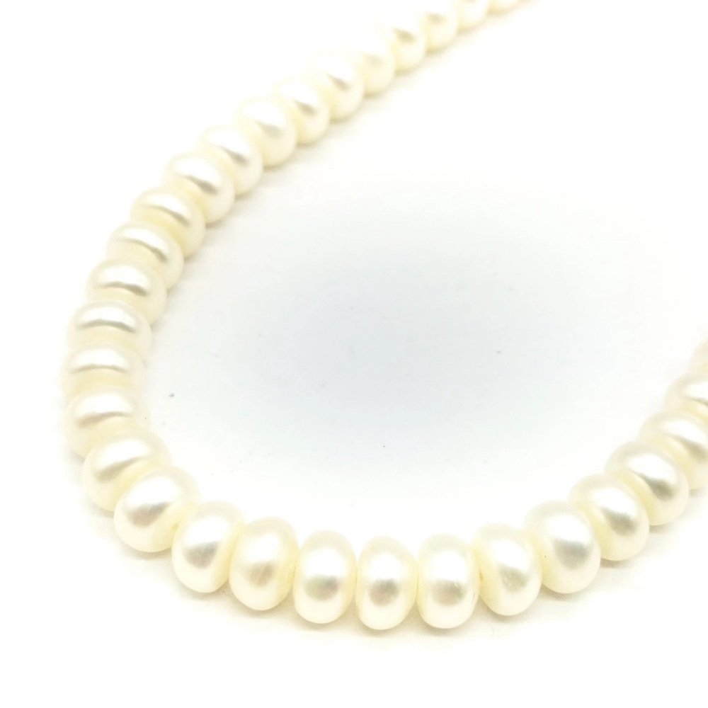 Pearl Necklace Stainless Steel